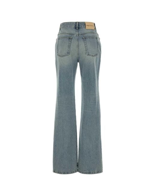 McQueen Blue Denim Jeans