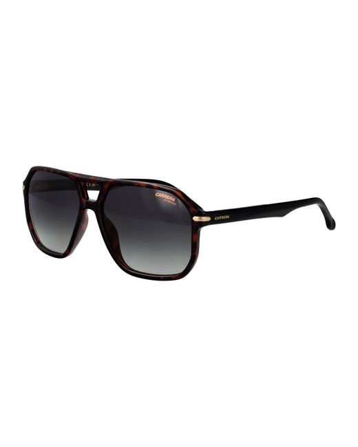 Carrera Black Havana Acetate Sunglasses for men