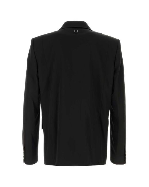 Wooyoungmi Black Wool Blazer for men