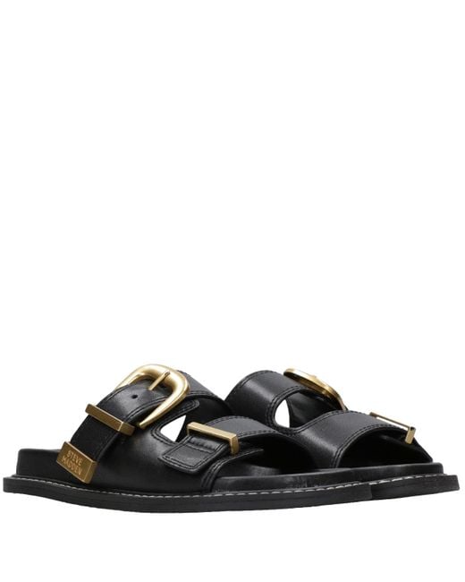 Steve Madden Black Sandals