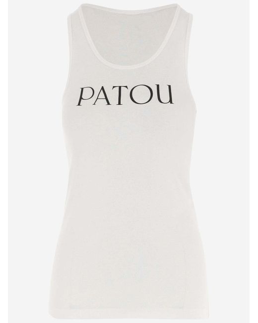 Patou White Tank Top
