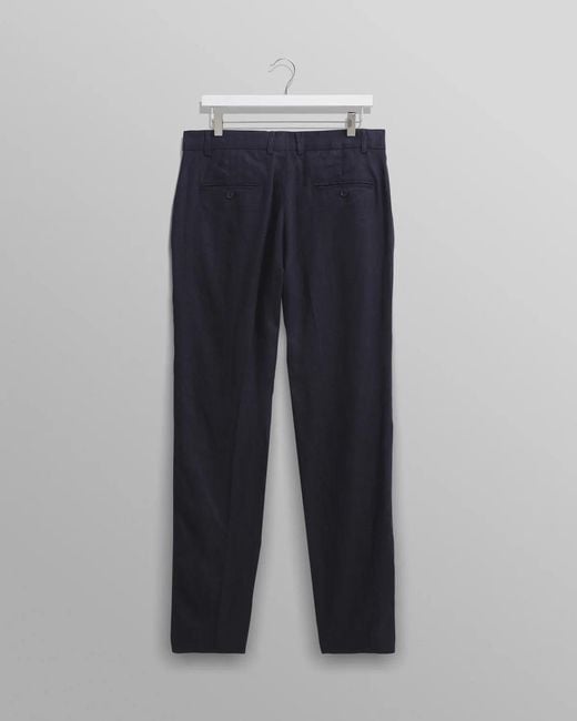 Wax London Blue Trousers for men