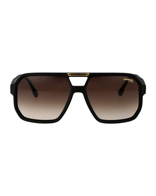 Carrera Brown Aviator Sunglasses Victory C 01/S 00386 for men