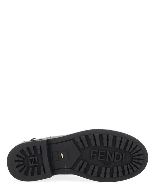Fendi Black Boot "Thread" for men
