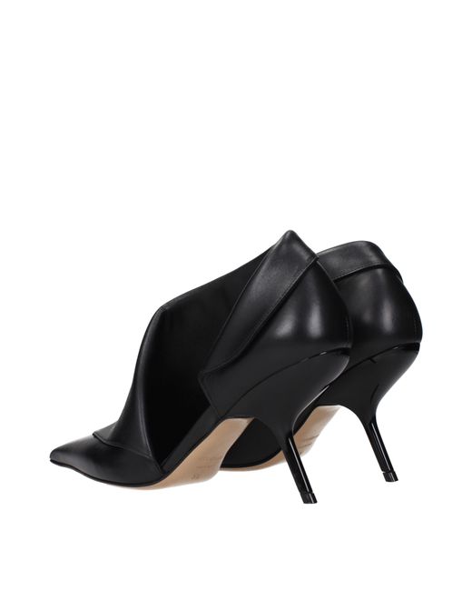 Ferragamo Black Litty Ankle Boots Leather