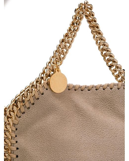Stella McCartney Natural Falabella Tiny Tote Bag