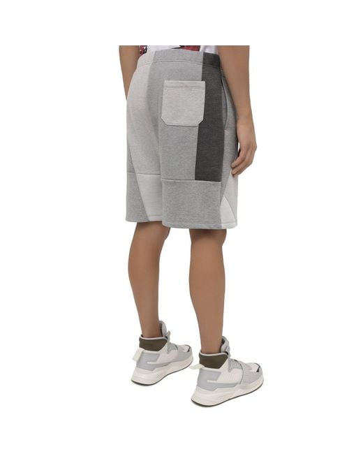 Valentino Gray Track Shorts for men