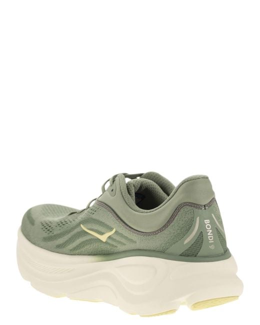 Hoka One One Green Bondi Sneakers for men