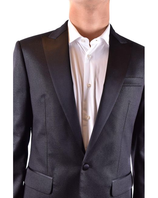 DSquared² Blue Outerwear Jacket