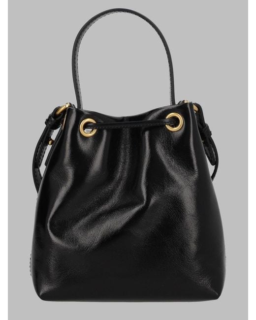 Balmain Black Mini Chic Shoulder Bag