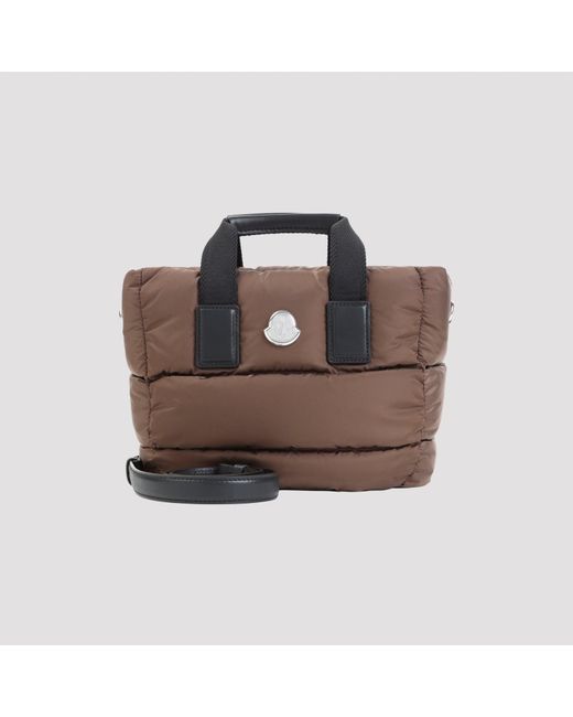 Moncler Brown Mini Caradoc Tote Bag