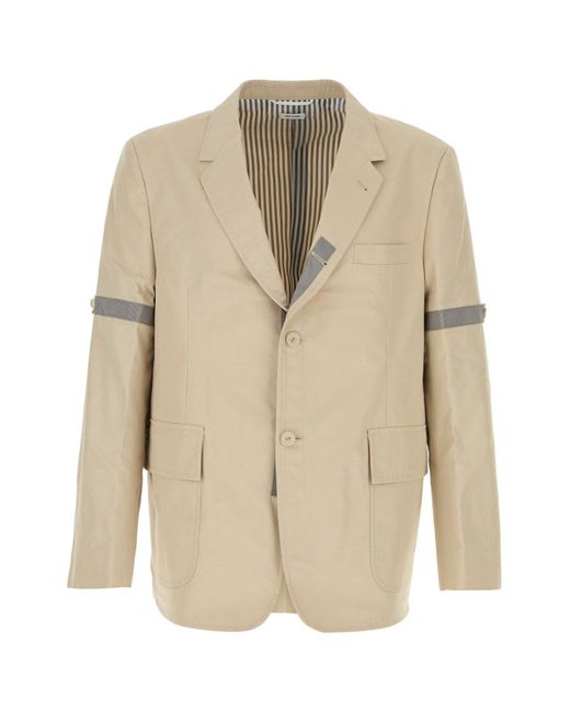 Thom Browne Natural Giacca for men
