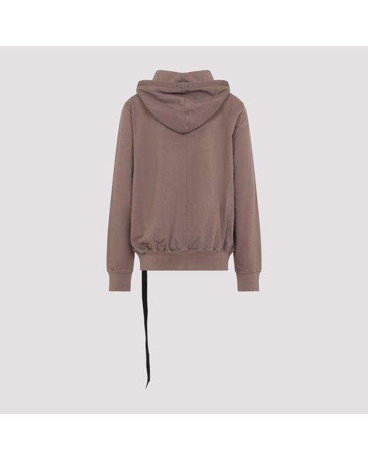Rick Owens Brown Drkshdw Oversized Hoodie