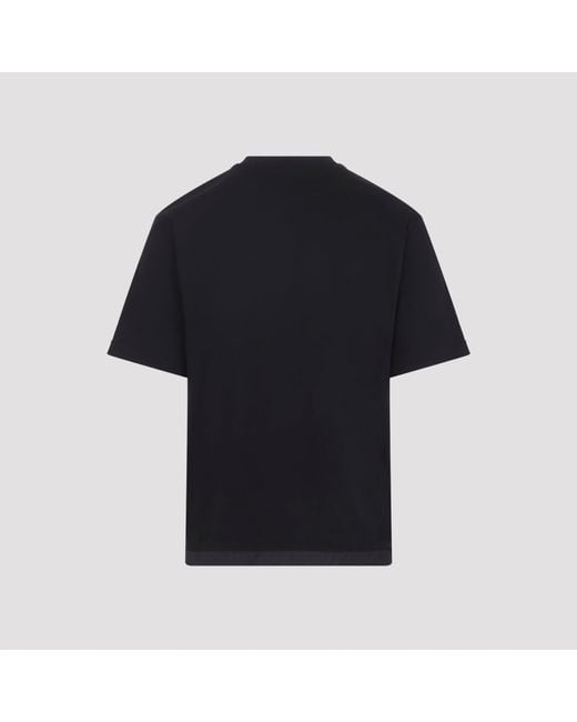 Prada Black Re Nylon Jersey T Shirt