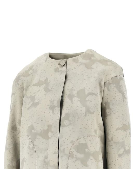 Emporio Armani Natural Crewneck Jacket