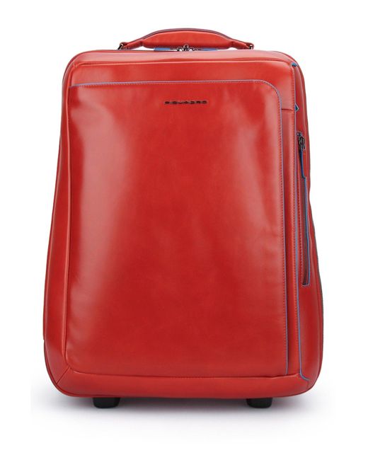 Piquadro Red Trolley Cabina pro Computer 15,6 E iPad®pro 12,9