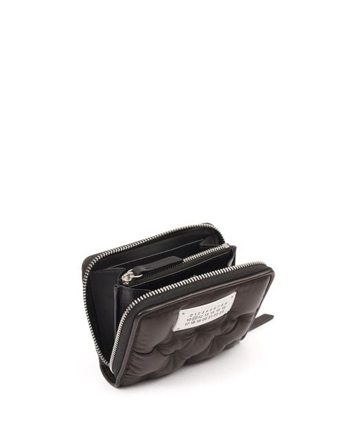 Maison Margiela Black Glam Slam Quilted Small Wallet