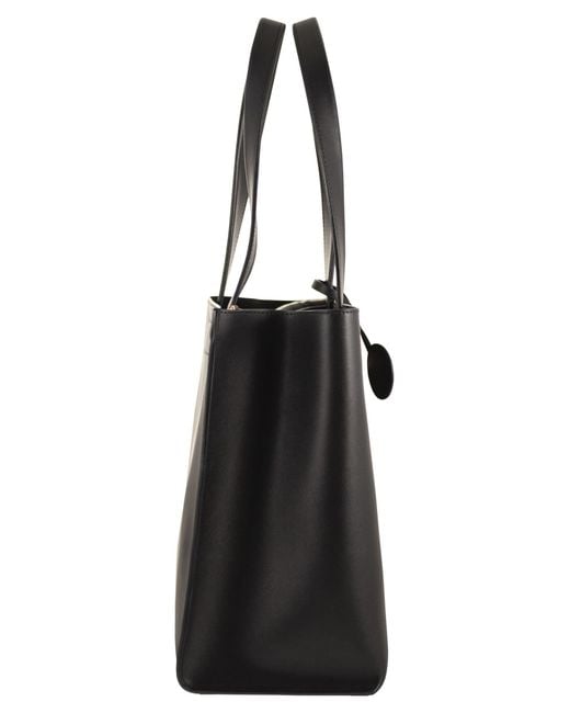 Furla Black Divide It Shopping Bag M