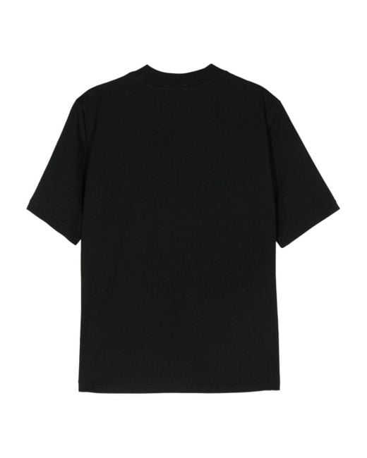 Filippa K Black Mock Neck Tee