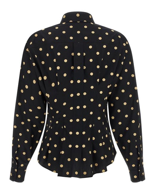 Moschino Black Printed Shirt