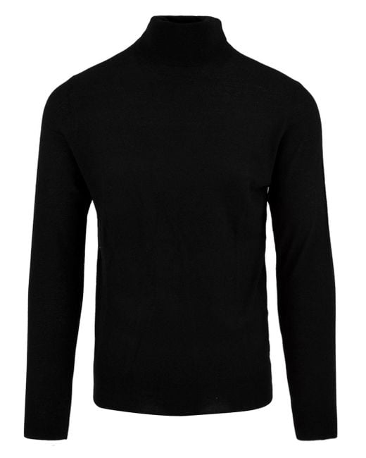 Aspesi Pullover schwarz in Black für Herren