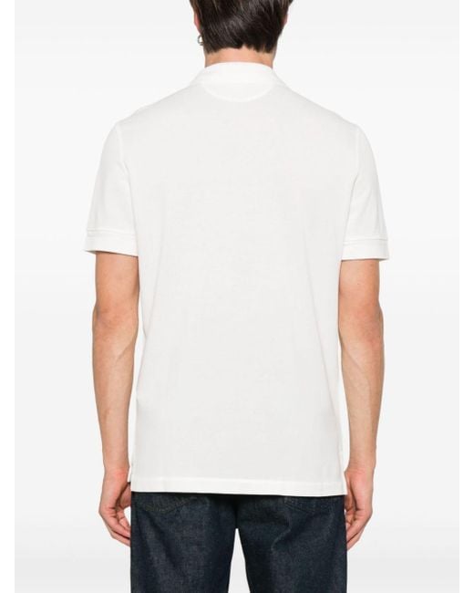 Tom Ford Poloshirt Aus Piqué in Black für Herren