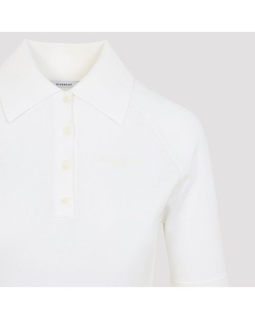Givenchy Gebreide -polo in het White