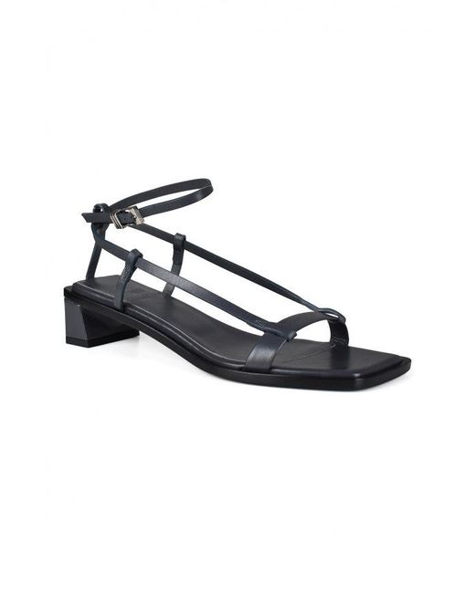 ANEST COLLECTIVE Black Linea Sandals