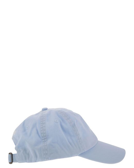 Polo Ralph Lauren Cotton Chino Hat in het Blue