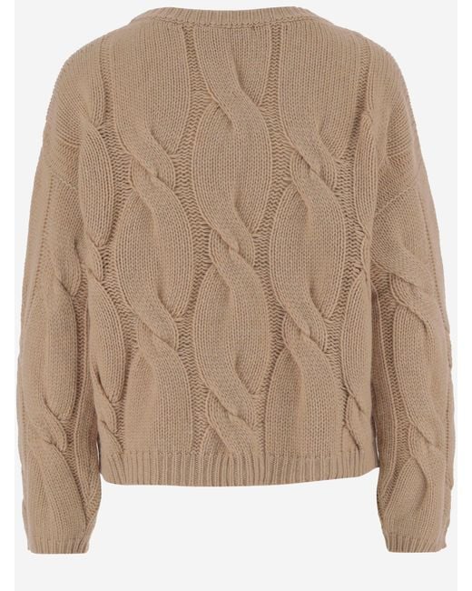 Bruno Manetti Natural Cashmere Sweater
