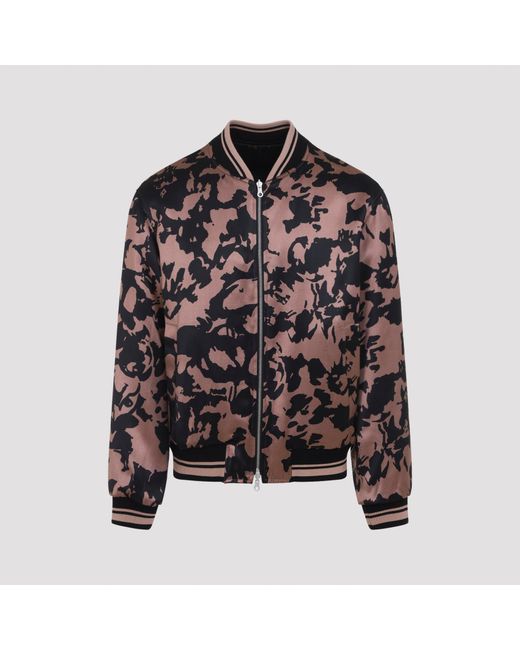 Dries Van Noten Volker Bomberjack in het Black