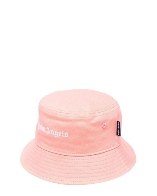 Palm Angels Pink Bucket Hat