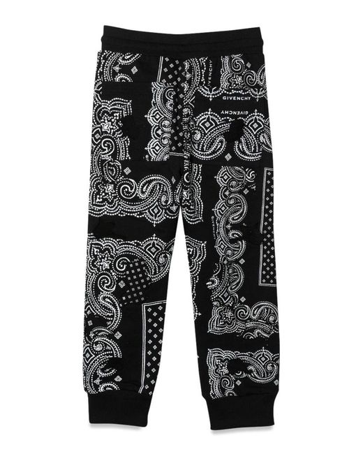 Givenchy Black Jogger Print