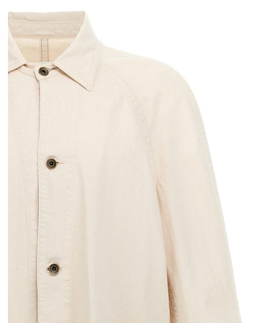 Camisa de mezclilla de Maison Margiela de hombre de color White