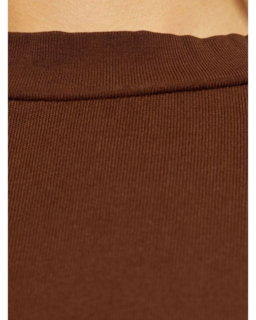 Entire studios Brown Heavy Boxy Tee