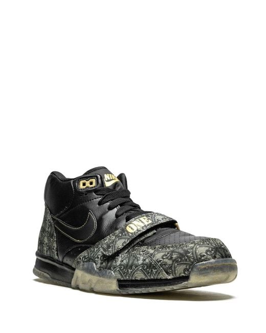 Nike Black Air Trainer 1 Sneakers for men
