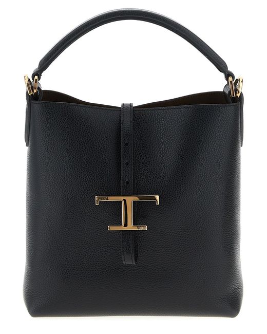 TOD 's Mini bolsita 'T Timeless' Mini Bucket Tod's de color Black