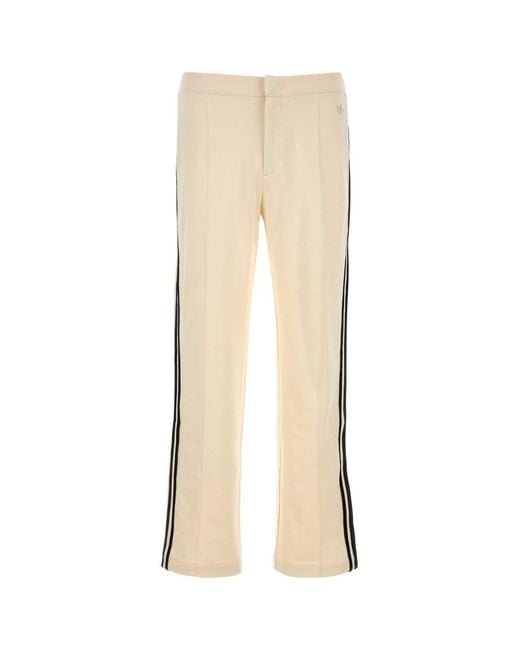 Adidas Natural Cream Cotton Blend X Wales Bonner joggers for men