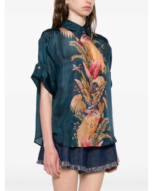 Camisa Ascension Zimmermann de color Blue