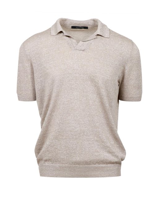 Tagliatore T -Shirts und Polos -Seil in Gray für Herren