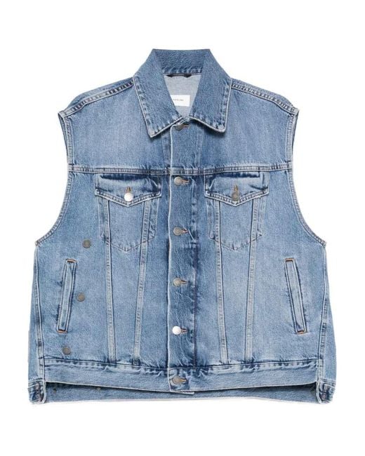 Haikure Blue Denim Vest
