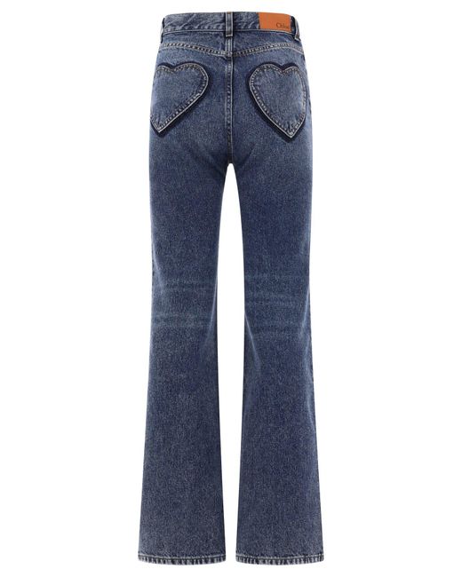 Chloé Chloé Flard Jeans in het Blue