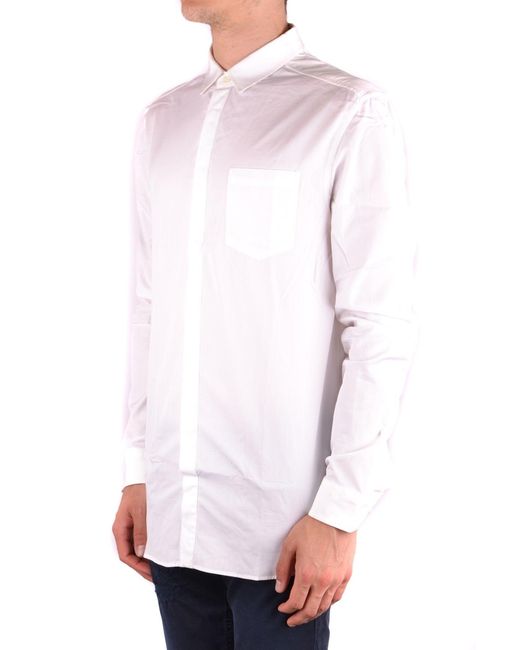Balmain Overhemden Wit in het White voor heren
