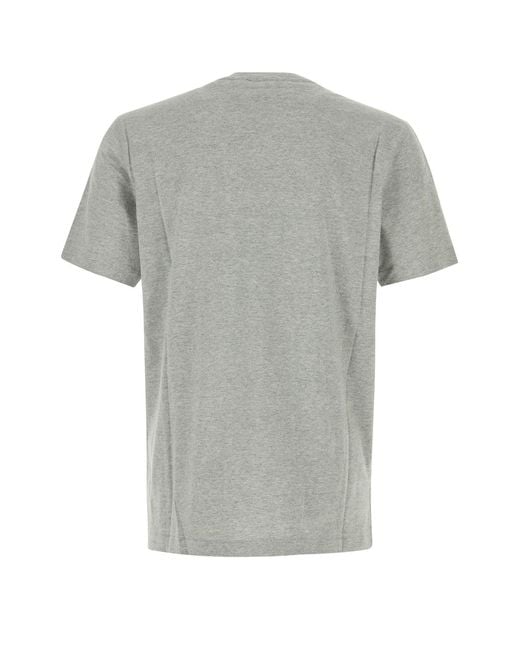 Champion Gray Cotton T-Shirt for men