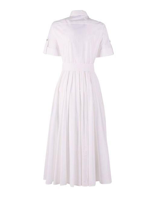 Fay White Chemisier M/C