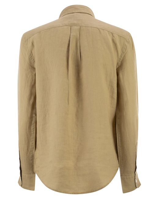 Polo Ralph Lauren Natural Classic Fit Linen Shirt