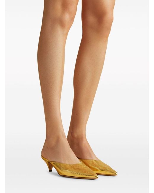 Khaite Natural River Mule 45 Shoes