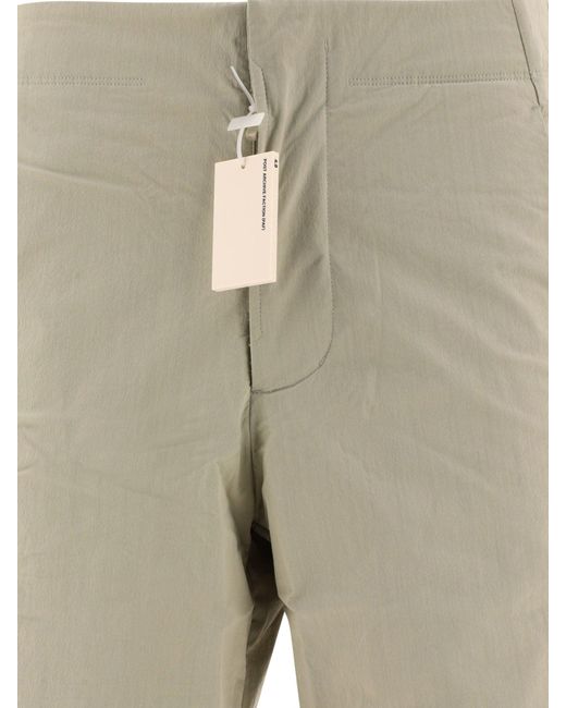 Post Archive Faction (PAF) "6.0 Center" pantaloni tecnici di Post Archive Faction PAF in Natural da Uomo