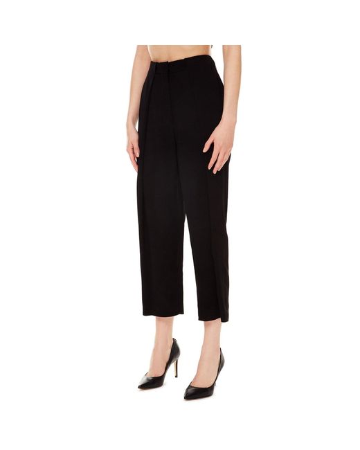 Balmain Viscose Broek in het Black