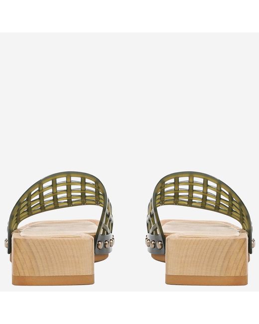 Vince Green Wooden Sole Sandals